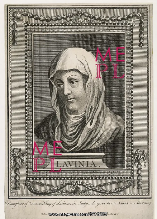 : Aeneas Wife Lavinia : Aeneas Wife Lavinia