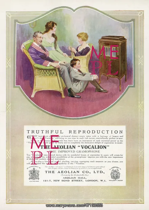 : AEOLIAN VOCALION : AEOLIAN VOCALION