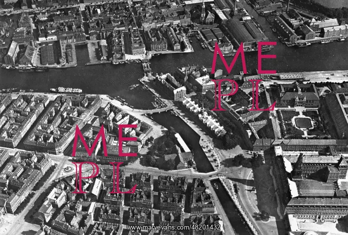 : Aerial photo of Copenhagen : Aerial photo of Copenhagen