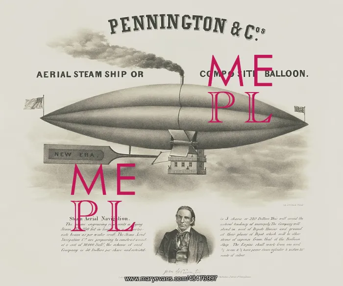 : An aerial steam ship / composite balloon created : An aerial steam ship / composite balloon created
