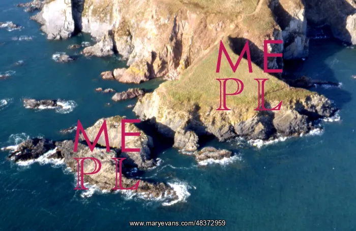 : Aerial view of Burgh Island, Devon : Aerial view of Burgh Island, Devon