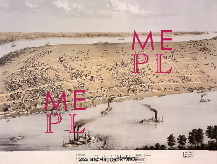  : Aerial View of Cairo - 1867