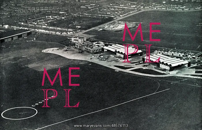  : Aerial view of Croydon Airport, Surrey