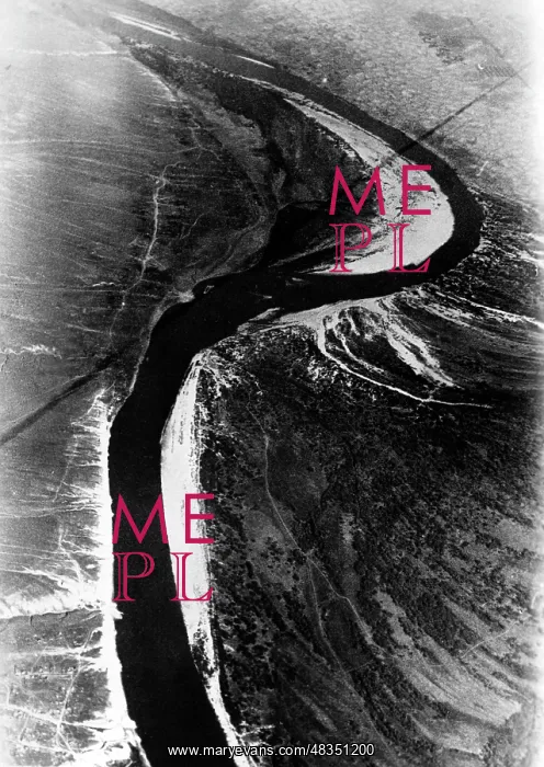 : Aerial view of the Don, 1942 : Aerial view of the Don, 1942