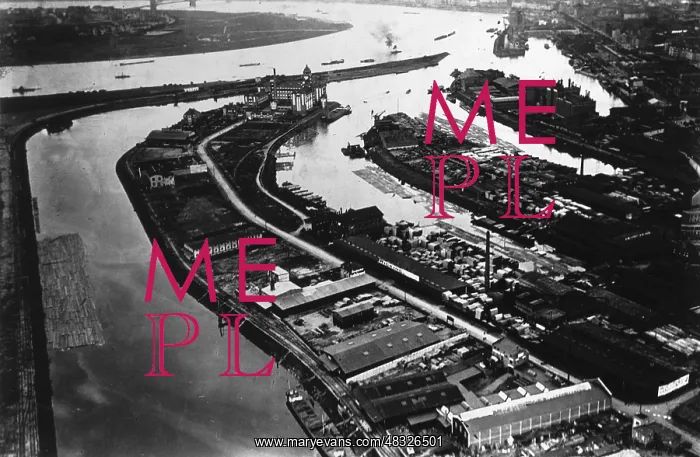 : Aerial view of Dusseldorf, Germany : Aerial view of Dusseldorf, Germany