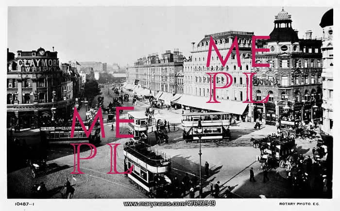  : Aerial view of Elephant and Castle, London