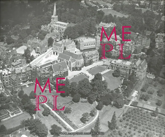  : Aerial view of Harrow School