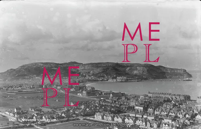 : Aerial View of Llandudno : Aerial View of Llandudno