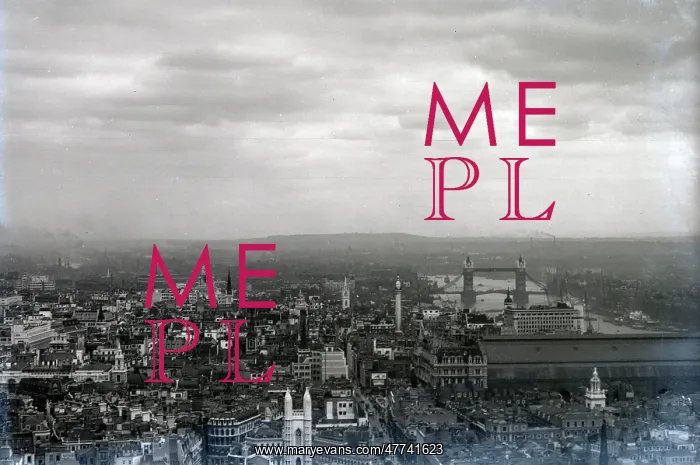 : An Aerial view over London : An Aerial view over London
