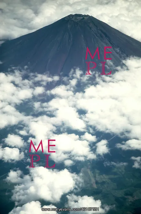 : Aerial view of Mount Fuji, Japan : Aerial view of Mount Fuji, Japan