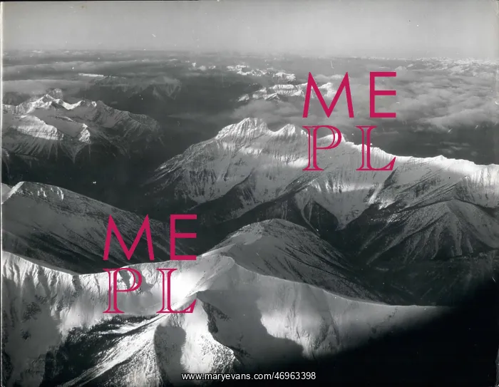 : Aerial view of Rocky Mountains, Canada : Aerial view of Rocky Mountains, Canada