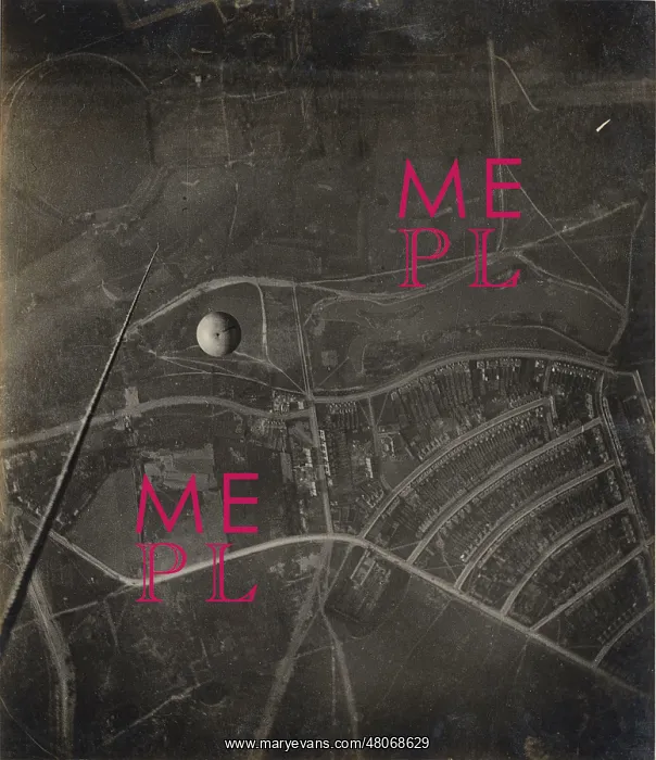  : Aerial view of Wanstead from a balloon - 1909
