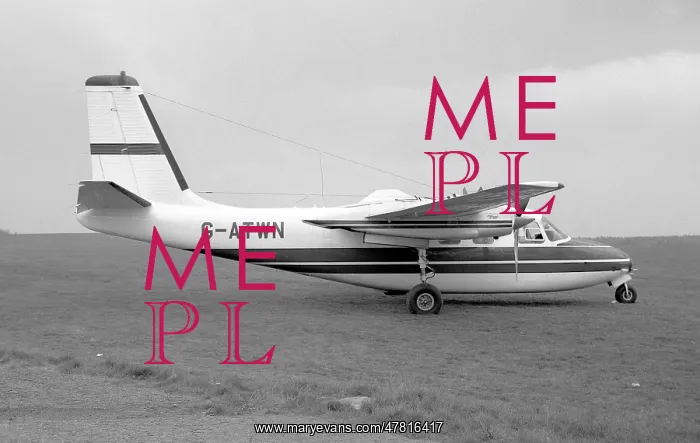 : Aero Commander 680F G-ATWN : Aero Commander 680F G-ATWN