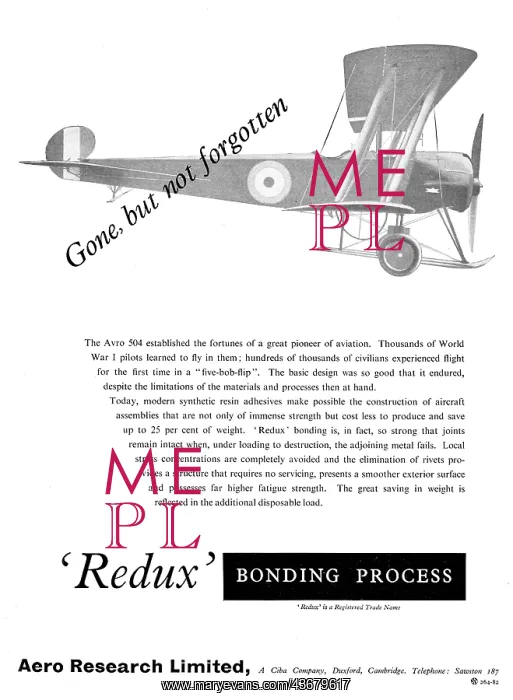 : Aero Research REDUX Bonding Process : Aero Research REDUX Bonding Process