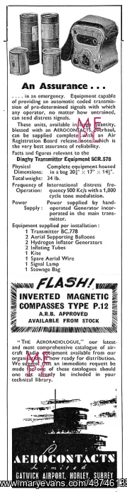 : Aerocontacts - Dinghy Transmitter SCR.578 : Aerocontacts - Dinghy Transmitter SCR.578