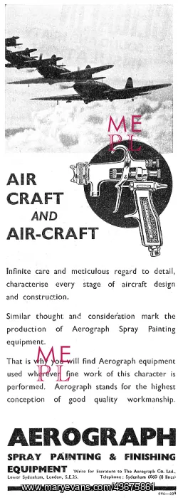 : Aerograph Spray Painting Equipment