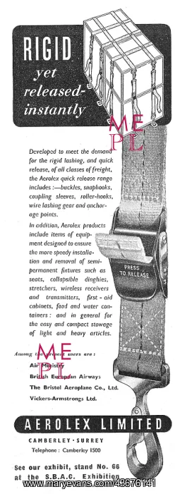 : Aerolex Freight Lashing Equipment : Aerolex Freight Lashing Equipment