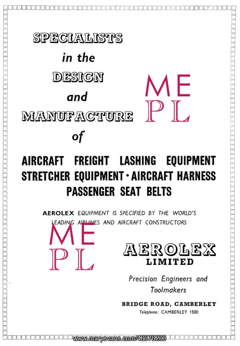 : Aerolex Harnesses & Freight Lashing Equipment : Aerolex Harnesses & Freight Lashing Equipment