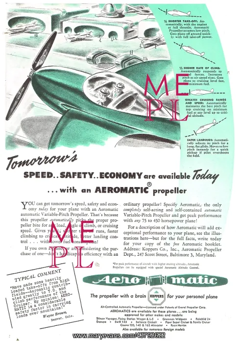  : Aeromatic Propellers