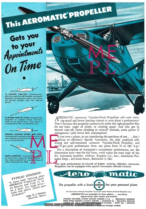  : Aeromatic Propellers