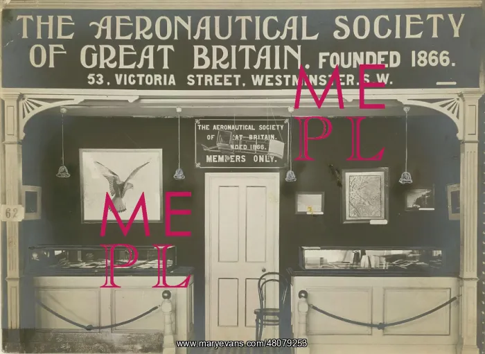 : Aeronautical Society of Great Britain's stand : Aeronautical Society of Great Britain's stand