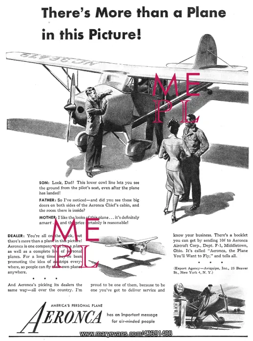 : Aeronca Aircraft 1946 : Aeronca Aircraft 1946