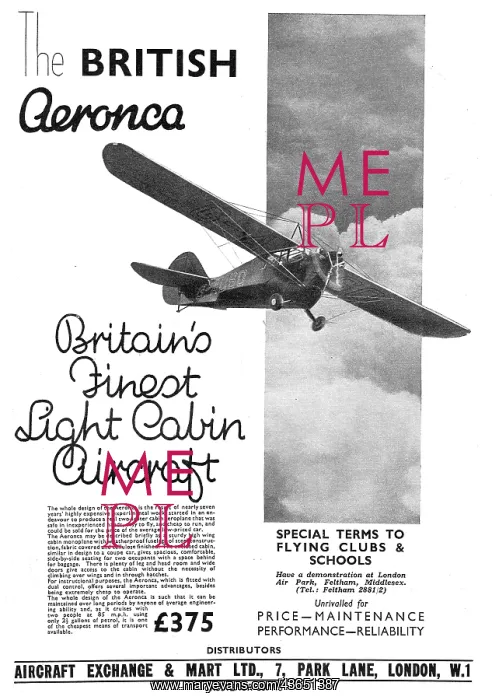 : Aeronca-JAP Light Aircraft : Aeronca-JAP Light Aircraft
