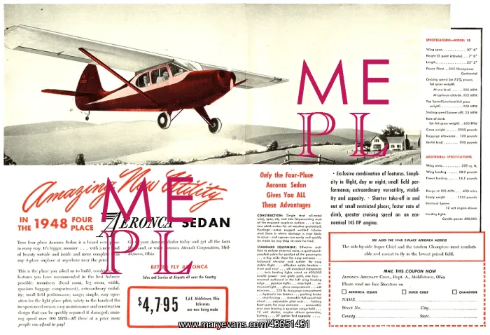  : Aeronca Sedan 1948