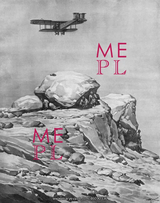 : Aeroplane raid over Afganistan, 1919 : Aeroplane raid over Afganistan, 1919
