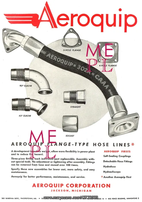 : Aeroquip Flexible Hoses : Aeroquip Flexible Hoses