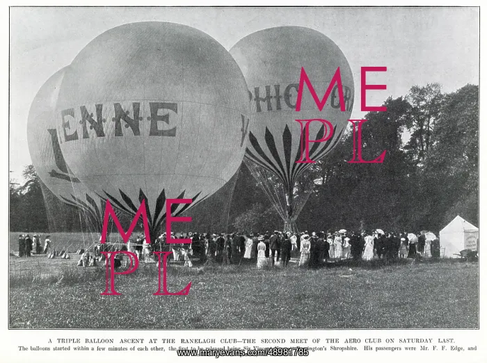 : Aero's Race from Ranelagh 1902 : Aero's Race from Ranelagh 1902