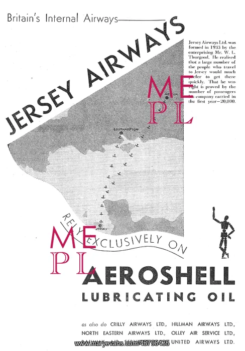  : Aeroshell Jersey Airways