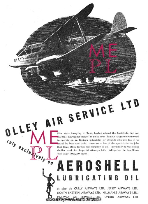  : Aeroshell Olley Air Service