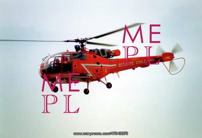 : Aerospatiale SA.319B Alouette III, of Securite Civile : Aerospatiale SA.319B Alouette III, of Securite Civile