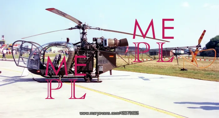 : Aerospatiale SE.3130 Alouette II 75+11 : Aerospatiale SE.3130 Alouette II 75+11