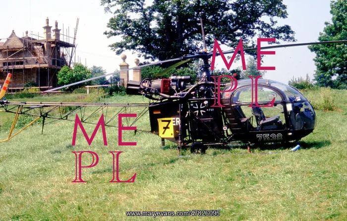 : Aerospatiale SE.3130 Alouette II 75+38 : Aerospatiale SE.3130 Alouette II 75+38