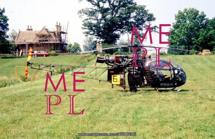 : Aerospatiale SE.3130 Alouette II 75+62 : Aerospatiale SE.3130 Alouette II 75+62