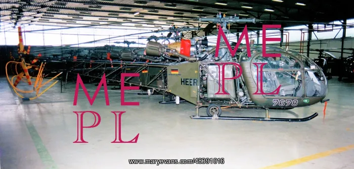 : Aerospatiale SE.3130 Alouette II 76+78 : Aerospatiale SE.3130 Alouette II 76+78