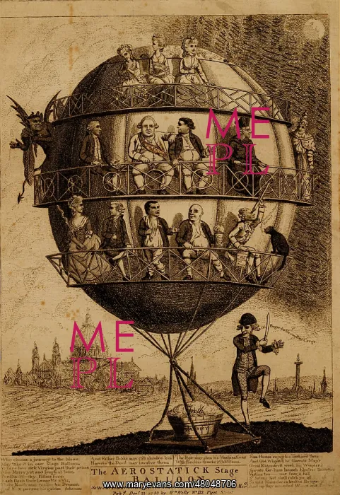 : The Aerostatic Stage Balloon (1783) : The Aerostatic Stage Balloon (1783)