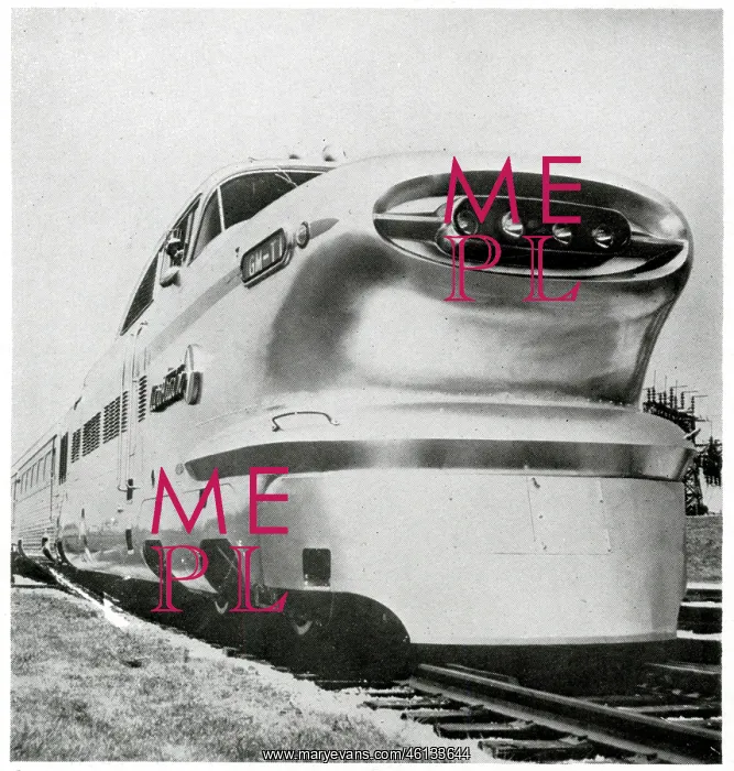 : Aerotrain designed by Electro-motive section of the GMC : Aerotrain designed by Electro-motive section of the GMC