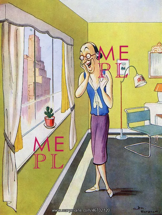 : The Aesthete by H. M. Bateman : The Aesthete by H. M. Bateman