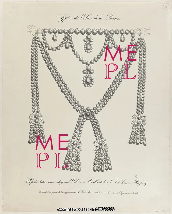 : Affair of the Diamond Necklace : Affair of the Diamond Necklace