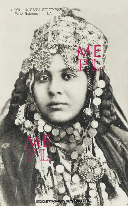: Affluent Algerian Bedouin Woman : Affluent Algerian Bedouin Woman