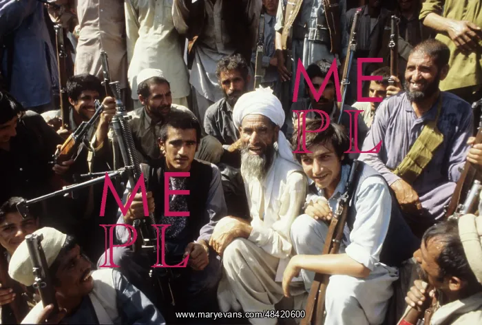 : Afghan People's Militia troops, 1981 : Afghan People's Militia troops, 1981