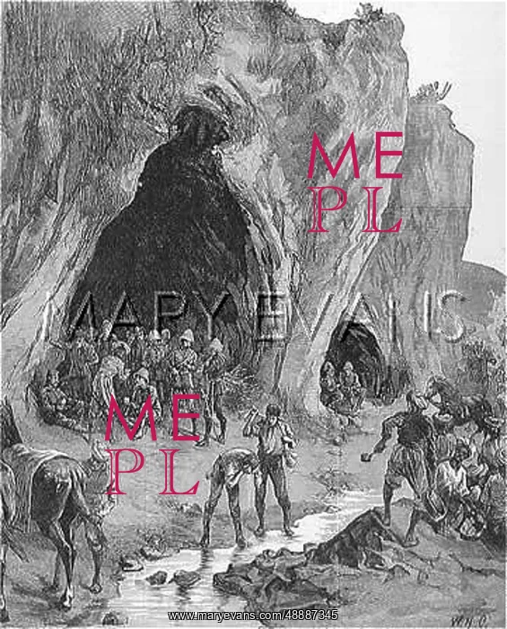 : AFGHAN WAR / 1878 / CAVES : AFGHAN WAR / 1878 / CAVES