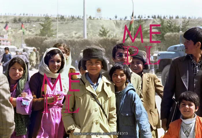 : Afghani schoolchildren, 1983 : Afghani schoolchildren, 1983