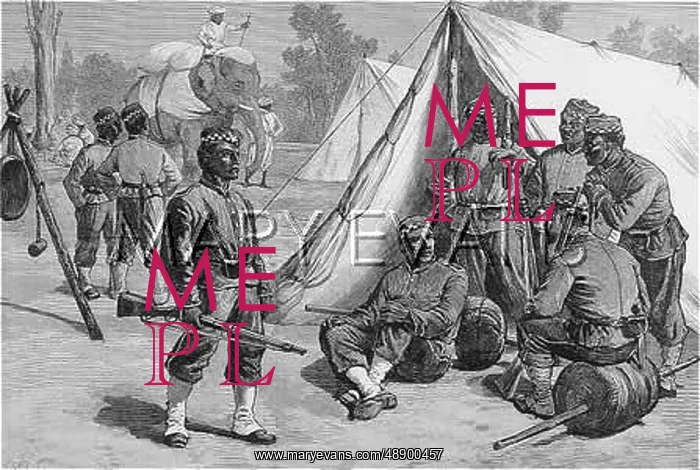 : AFGHANISTAN / 1878 / GURKHAS : AFGHANISTAN / 1878 / GURKHAS