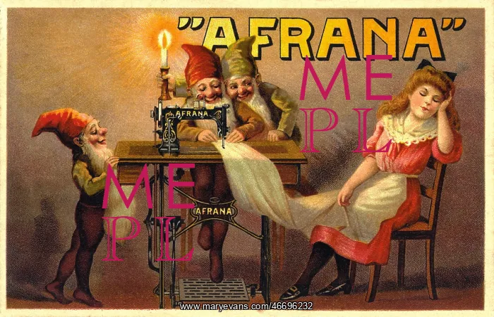 : Afrana sewing machine advert : Afrana sewing machine advert