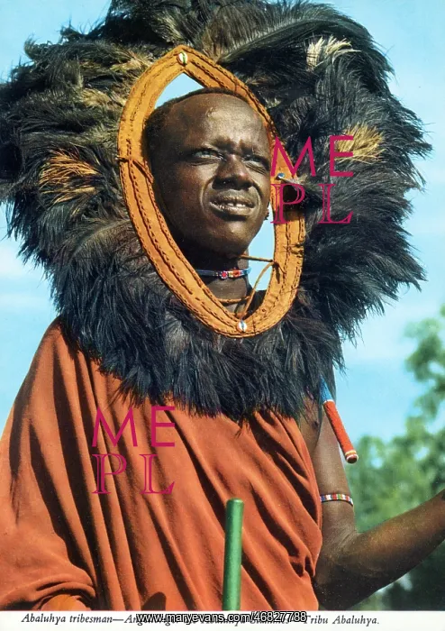 : Africa - Abaluhya Tribesman : Africa - Abaluhya Tribesman