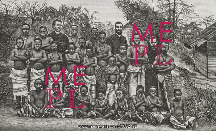 : Africa. Congo. Students of the Catholic mission of Boma : Africa. Congo. Students of the Catholic mission of Boma